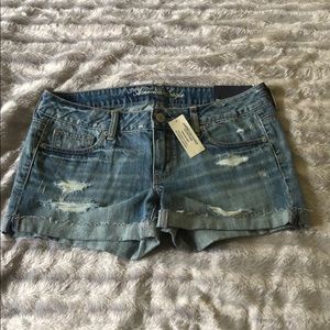 American Eagle Jean Shorts size 10 NWT